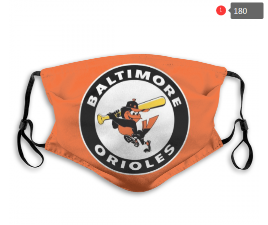 MLB Baltimore Orioles #5 Dust mask with filter